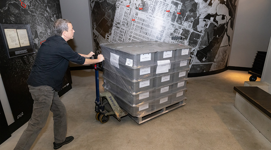 Shoes Delivered for Display